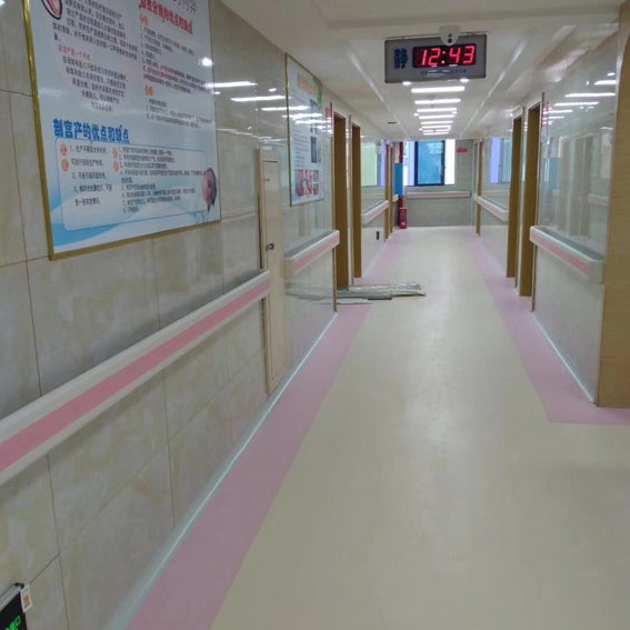 PVC防撞扶手安装案例